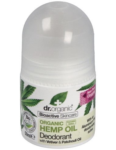 Desodorante Aceite De Cañamo Organico 50Ml.