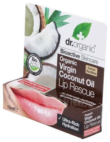 Dr Organic Serum Labial Aceite De Coco Org Nico 10Ml