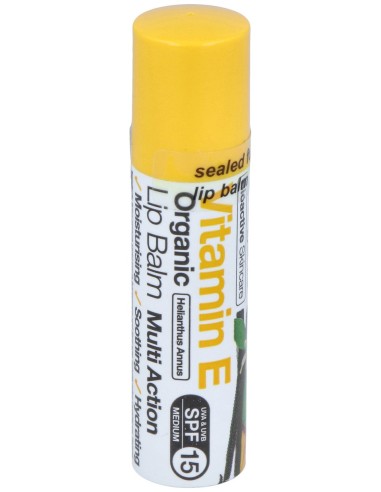 Dr Organic Bálsamo Labial Vitamina E Orgánica 5,7Ml