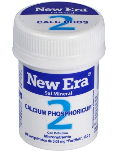 New Era Schüssler Nr.2 Calcium Phosphoricum 240Comp