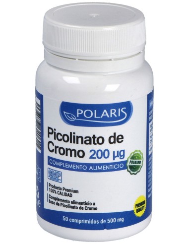 Polaris Picolinato Cromo 200Mg 50Comp