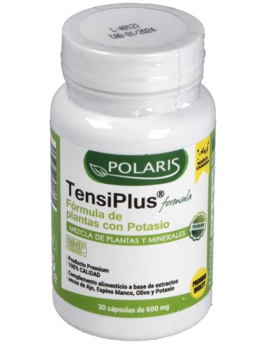 Tensiplus (Ajo+Espino Blanco) 500Mg. 30Cap