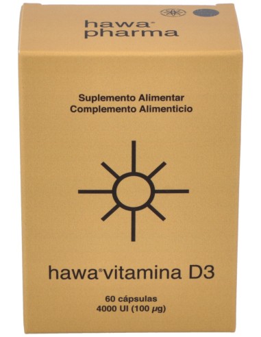 Hawa Vitamina D3 4000Ui 60Cap.