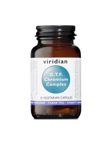 Viridian Complejo De Cromo G.T.F 30Cáps