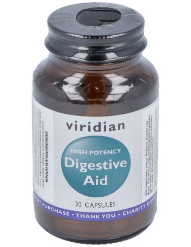 Viridian Ayuda Digestiva Alta Potencia 30Cáps