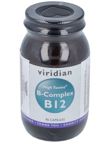 High Twelve Vit B12 Con B Complex 90Cap.Veg.