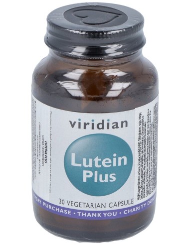 Viridian Luteína Plus 30Cáps