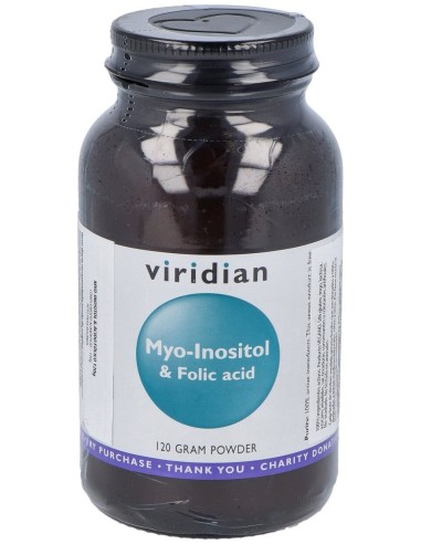 Viridian Myo Inosotol & Acido Folico 120G