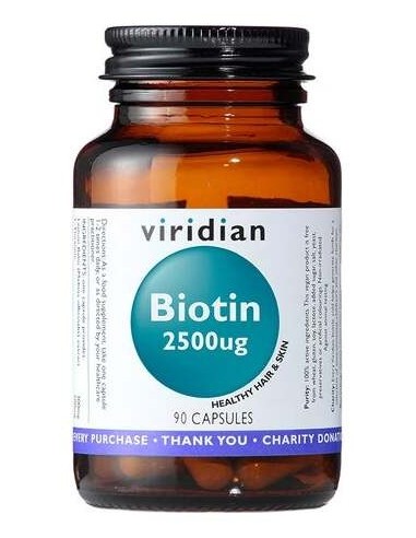 Viridian Biotina 2500 Ug 90Caps