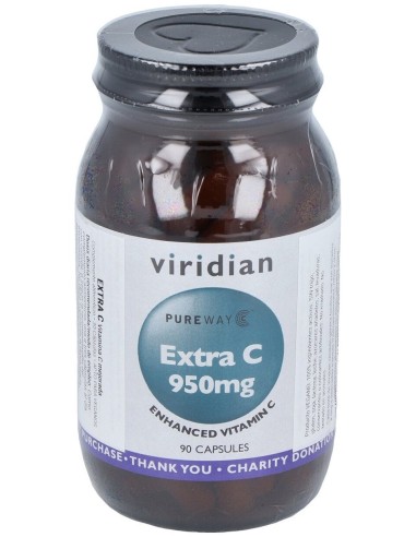 Viridian Vitamina Extra C 950Mg 90Caps