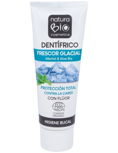 Dentifrico Frescor Glacial Con Fluor Mentol 75Ml.