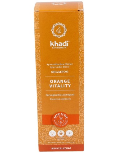 Khadi Champú Vitalidad Naranja 200Ml