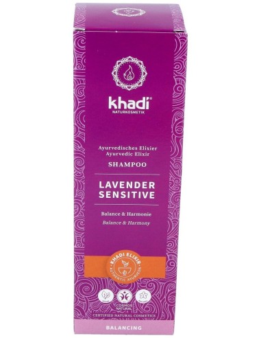 Khadi Champú Sensible Lavanda 200Ml