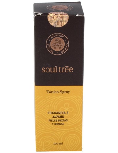 Soultree Tonico Facial Jazmin Pieles Mixtas 75Ml