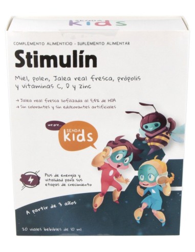Senda Kids Stimulín (Jalea Infantil) - Herbora - 20 Viales