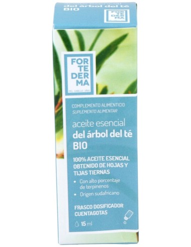 Fortederma Aceite Esencial De Árbol De Té Bio 15Ml