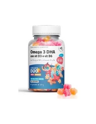 Senda Kids Omega 3 Dha Con Vit D3+Vit B6 60Gummies