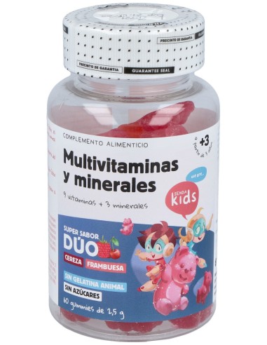 Senda Kids Multivitaminas Y Minerales 60Gummies.