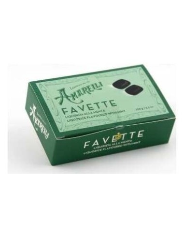 Amarelli Green Favette Menta 12X100G
