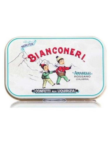 Amarelli Bianconeri Menta Azucarada 12X50G