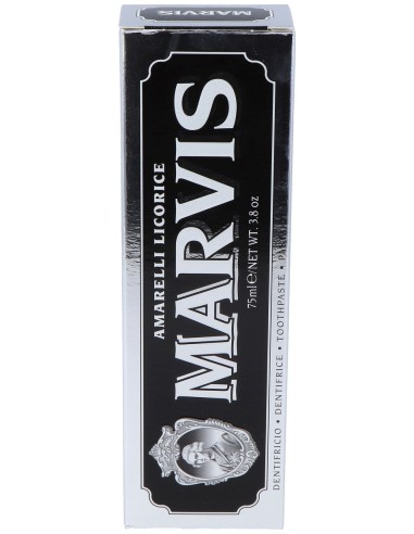 Marvis Pasta De Dientes Sabor Regaliz Y Menta 75Ml