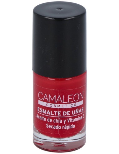 Camaleon Esmalte De Uñas Color Rojo 6Ml
