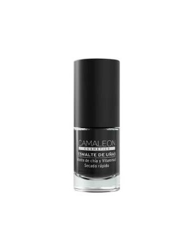 Camaleon Esmalte De Uñas Color Negro 6Ml