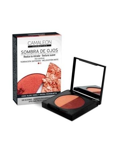Camaleon Cosmetics Sombra De Ojos Terracota + Melocotón 2_3G