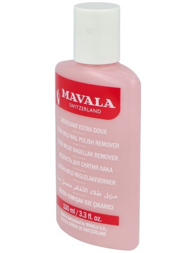 Mavala Quitaesmalte Rosa Sin Acetona 100Ml.