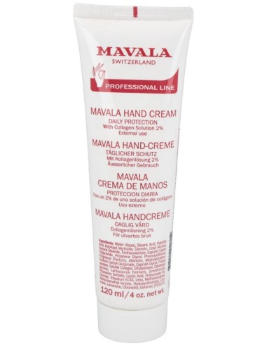 Mavala Crema De Manos 120Ml.