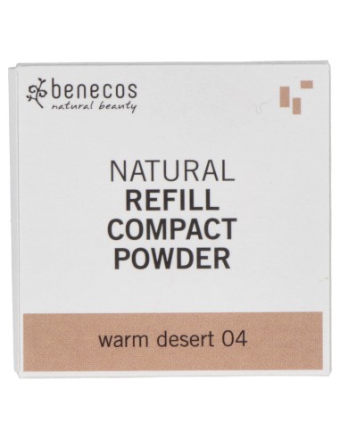 Benecos It Pieces Recarga Polvo Compacto Warm Desert 04 6G