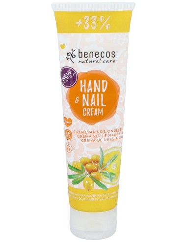 Benecos Crema De Manos Espino Amarillo Naranja 75+25Ml