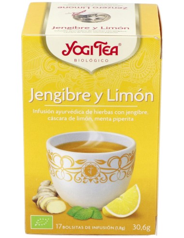 Yogi Tea Jengibre Y Limon 17Infusiones