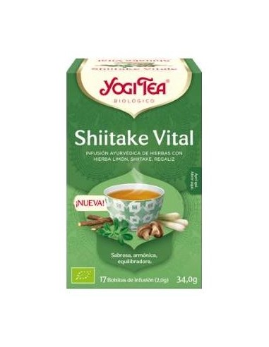 Yogi Tea Infusión Shitake Vital 17 Sobres