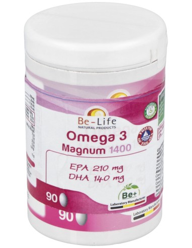 Be-Life Omega 3 Magnum 1400 90Caps