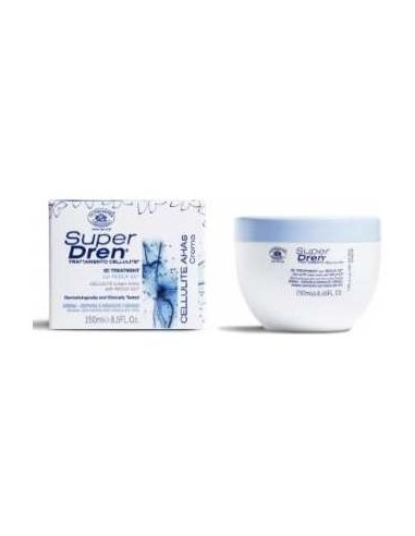 Super Dren Crema Anticelulitica Con Ahas 250Ml.