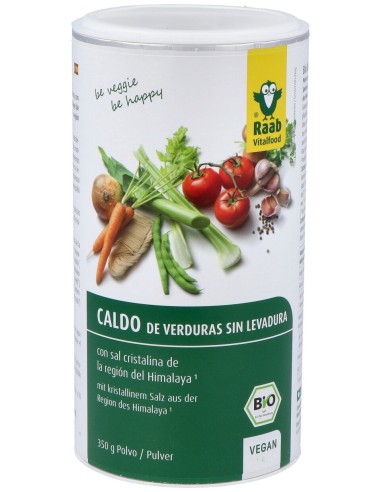 Raab Vitalfood Caldo De Verduras Sin Levadura Bote Bio 350G