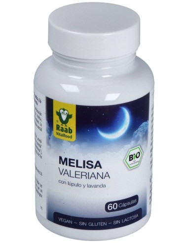 Raab Vitalfood Melisa Valeriana Lupulo 60Caps