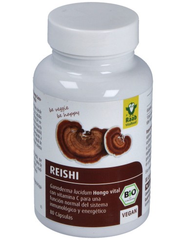 Raab Vitalfood Reishi Bio 80Caps