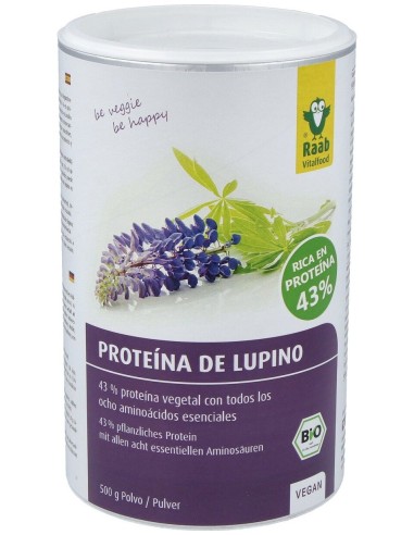 Raab Vitalfood Proteina De Lupino Natural Bio 500G