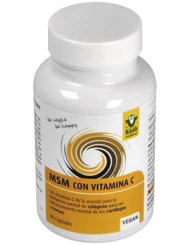 Raab Vitalfood Msm Con Vitamina C 90Caps