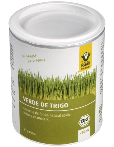 Raab Vitalfood Verde De Trigo Bio Polvo 75G