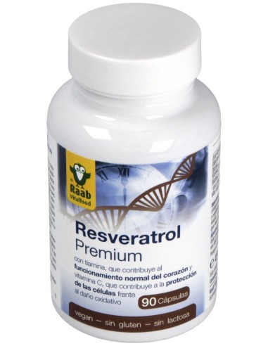 Raab Vitalfood Resveratrol Con Opc 90Caps