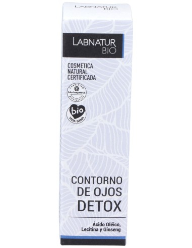 Crema Contorno De Ojos Detox Ginseng 30Ml. Bio