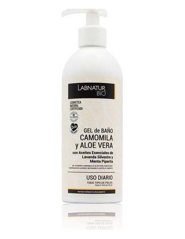Gel De Baño Camomila Y Aloe Vera 450Ml. Bio