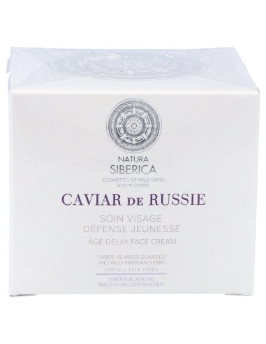 Natura Siberica Crema Facial Anti-Age Caviar De Rusia 50 Ml