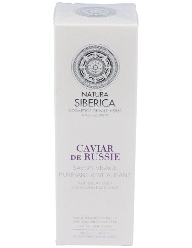 Natura Siberica Jab¢N Facial Limpieza Profunda Anti-Age, Caviar De Rusia 175 Ml