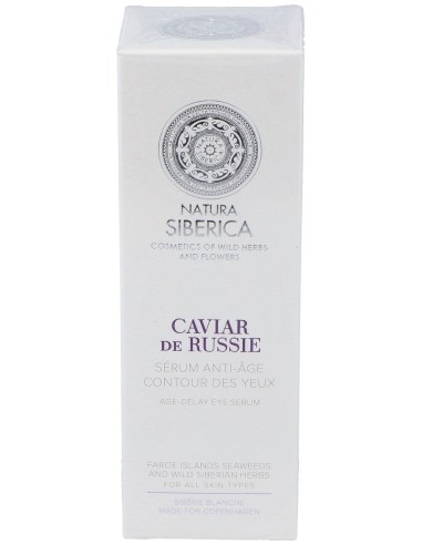 Natura Siberica Serum Contorno De Ojos Anti-Age Caviar De Rusia 30 Ml