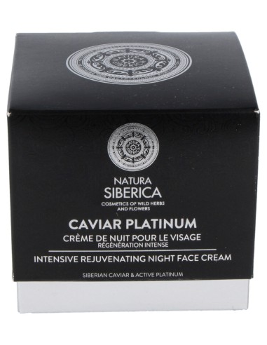 Natura Siberica Caviar Platinum Crema De Noche Rejuvenecimiento Intensivo 50 Ml