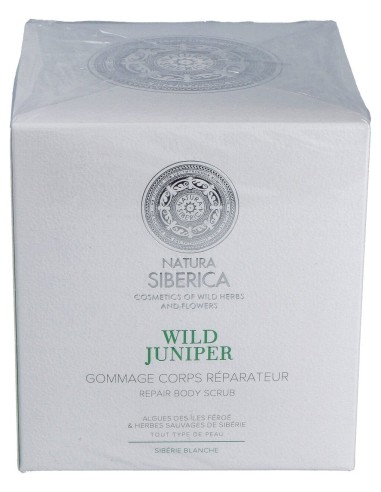 Natura Siberica Exfoliante Corporal Reparador, Enebro Silvestre 370 Ml